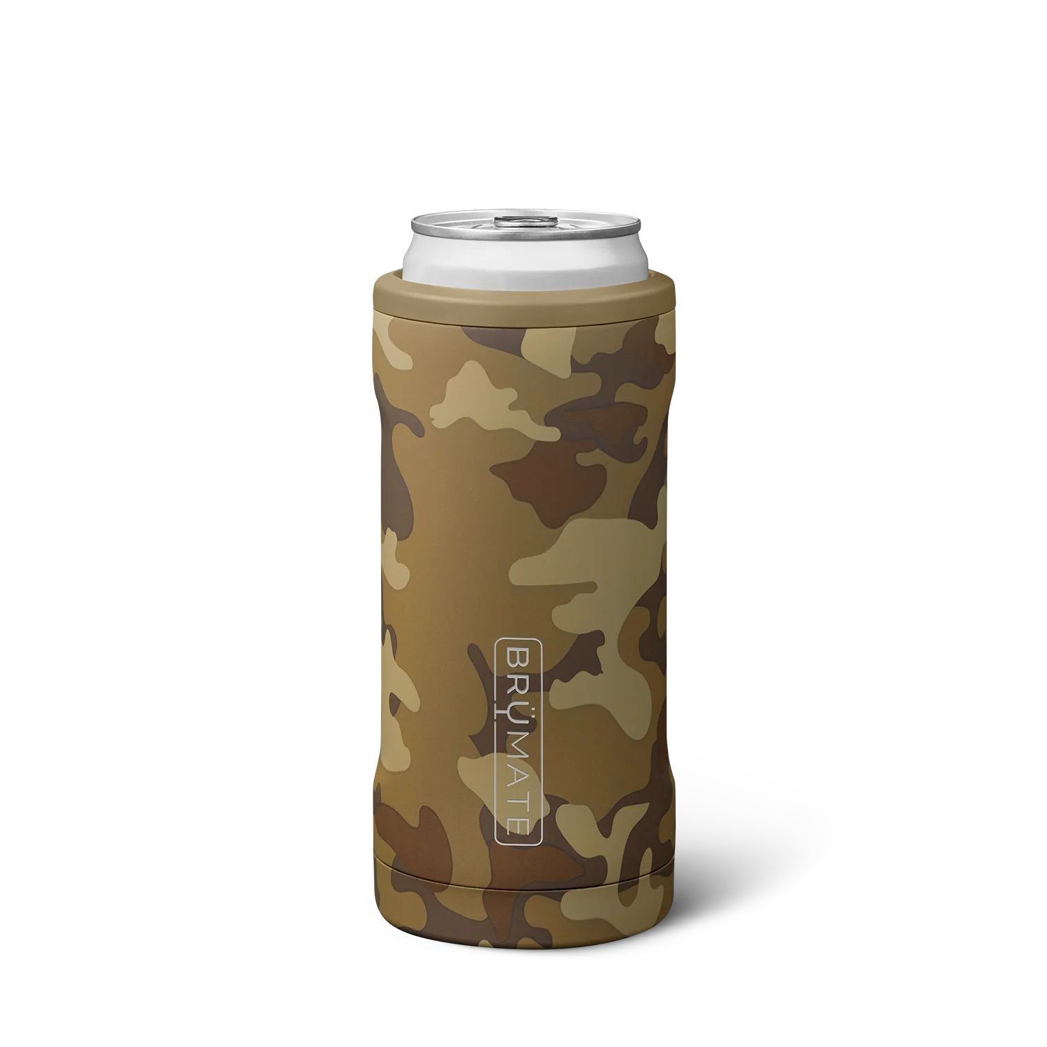 Hopsulator Slim Can Cooler (12oz) - Forest Camo | BruMate