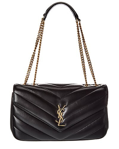 Loulou Medium Leather Shoulder Bag | Gilt & Gilt City