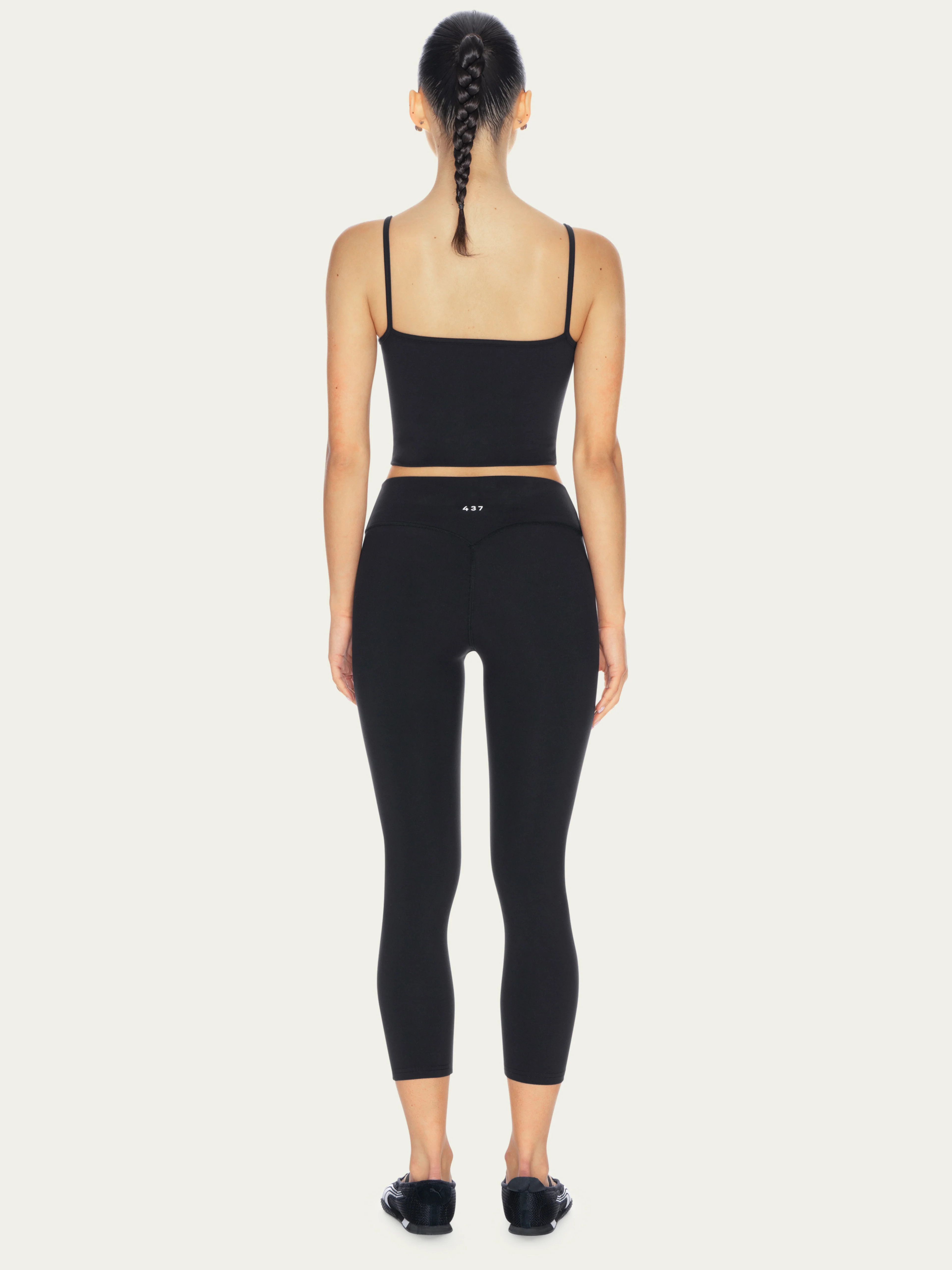 The Cropped Legging Black | 437