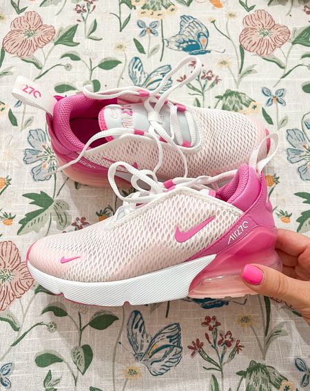 Kids pink Nike air max! I’m a women’s 8 and can wear a kids 7!

#LTKfindsunder100 #LTKshoecrush #LTKkids