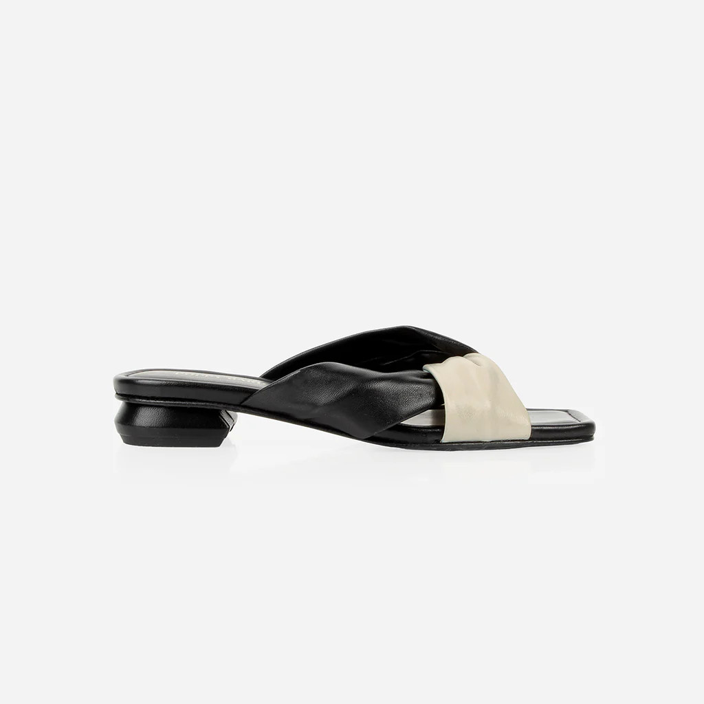 The Margot Slide Black and White | Poppy Barley