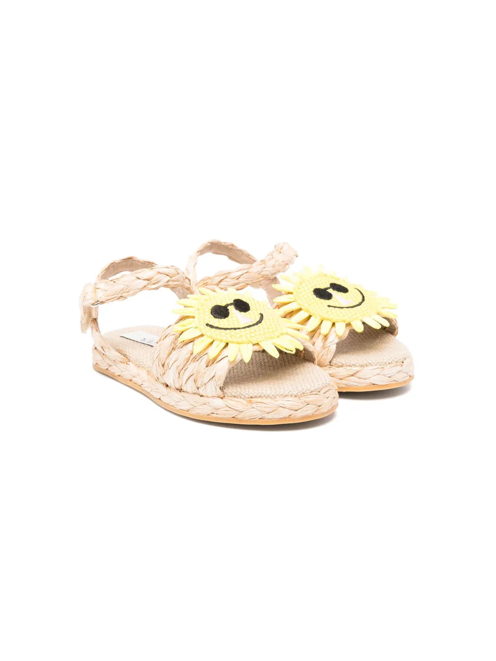 Stella McCartney Kids sun-appliqué Slingback Sandals | Brown | FARFETCH | Farfetch Global