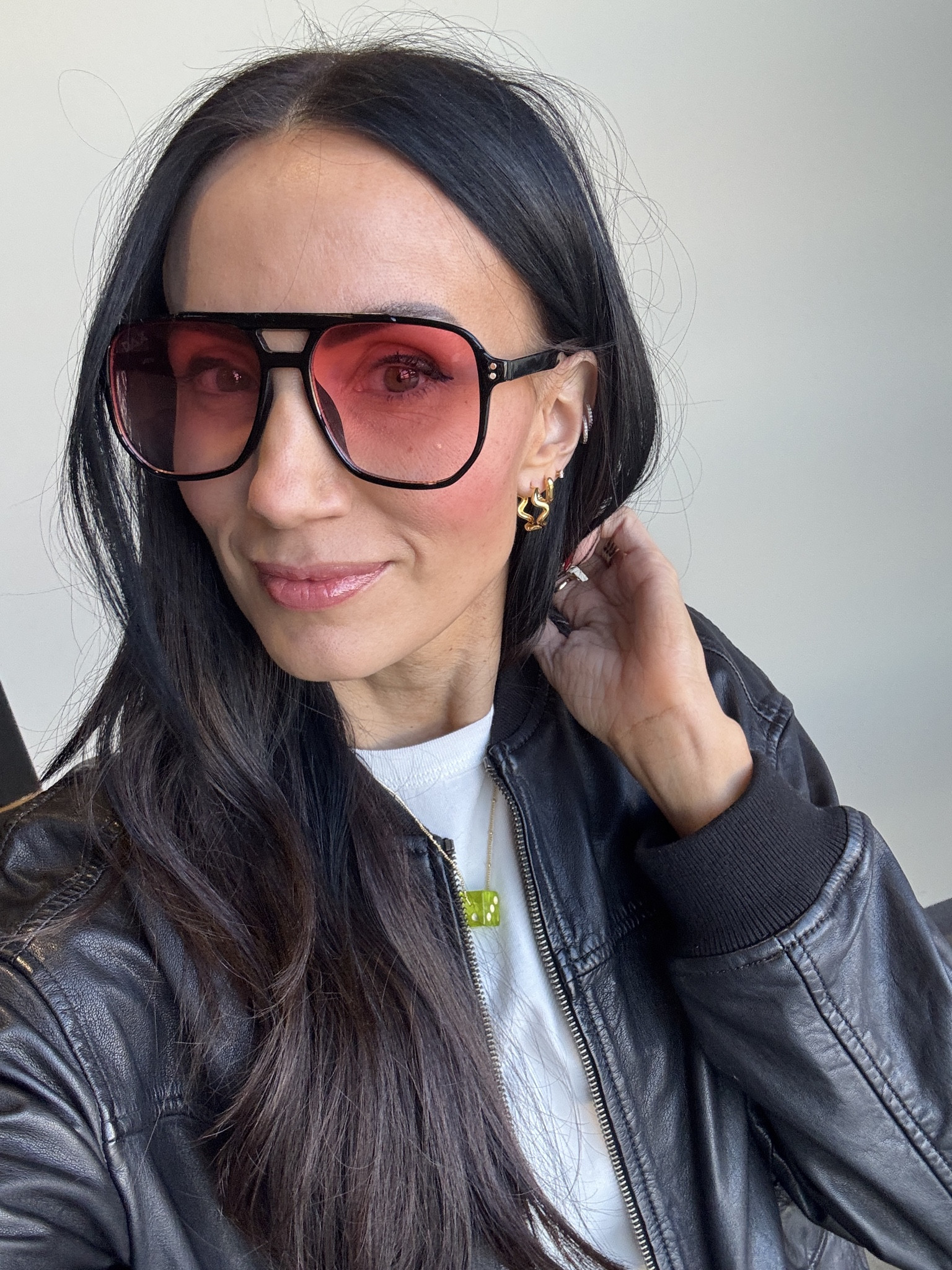 these rose colored glasses are similar to our amber pair. they make the world so pretty. under $40 and don't get caught in your hair.  use code KILEE15 at @nickelandsuede for 15% off your first purchase. 

 