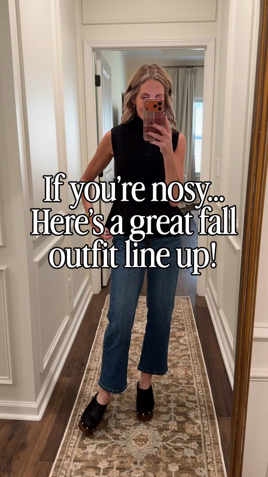 Comment FALL and I’ll send you all the links! Six easy fall outfits from flat lay to real life 🍂 Sharing affordable fall fashion I’d actually wear—cute teacher outfits, fall workwear, casual jeans outfits, sweaters, blouses, skirts and easy layering pieces that make getting dressed simple. These are wearable fall outfit ideas for women over 40 and 50 that work for the classroom, office, weekends and everything in between. Which look is your favorite?

fall outfits for women, fall fashion 2026, women over 40 style, women over 50 fashion, teacher outfits, teacher fashion, fall work outfits, affordable fall fashion, casual fall outfits, workwear for women, fall outfit ideas, everyday fall style, Walmart fall fashion