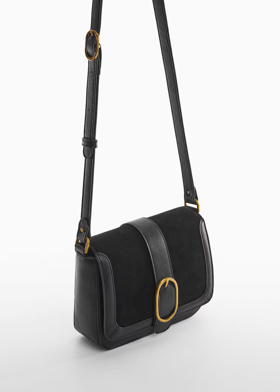 Buckle cross-body bag -  Women | Mango USA | MANGO (US)