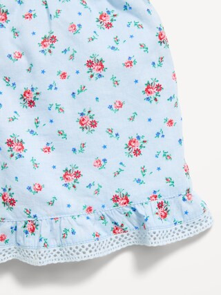 Printed Short-Sleeve Ruffled Top and Shorts Set for Toddler Girls | Old Navy (US)
