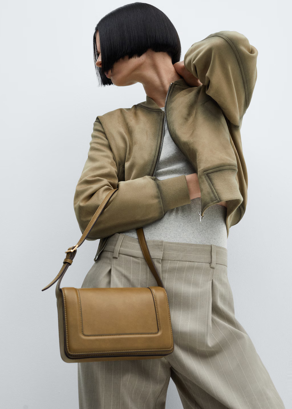 Crossbody bag with flap | MANGO (US)