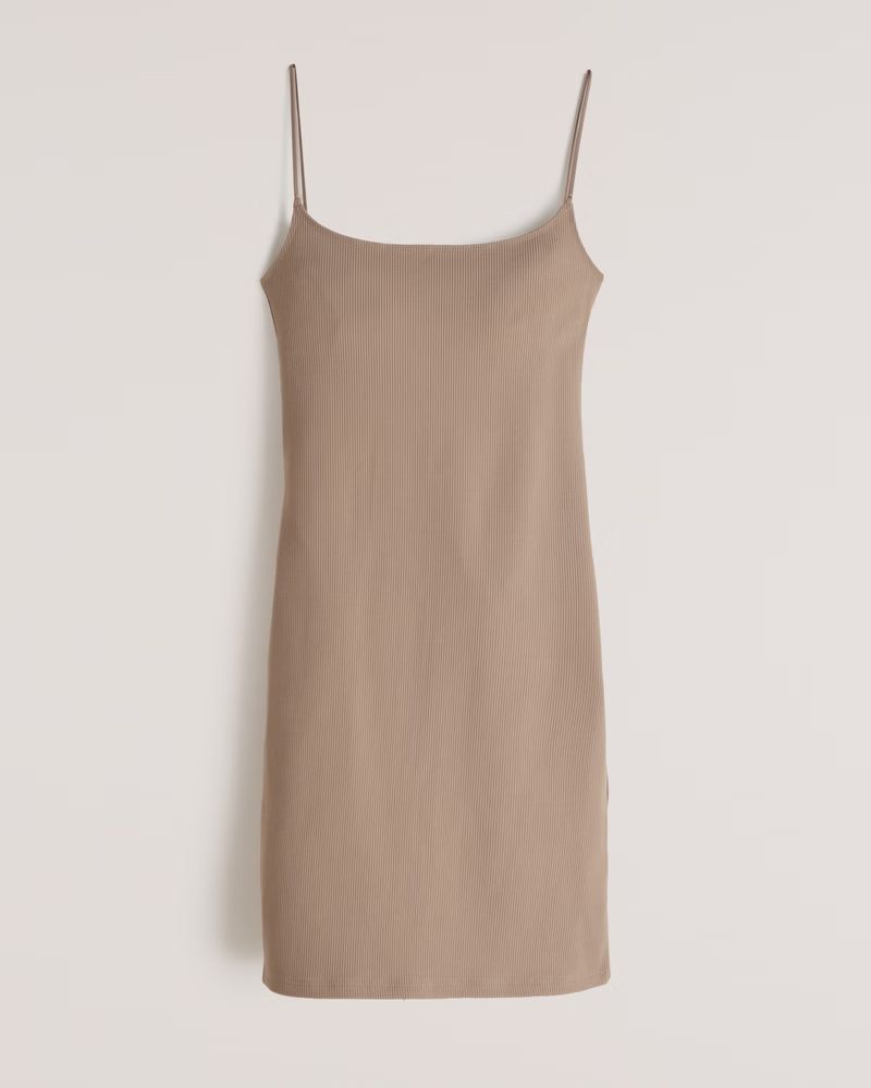 Seamless Rib Cami Mini Dress | Abercrombie & Fitch (US)
