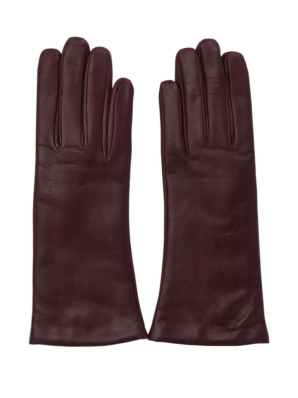 Restelli Leather Gloves | Purple | FARFETCH SK | Farfetch Global