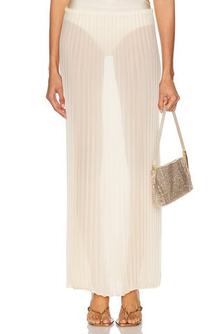 Shani Shemer Thora Maxi Skirt in Cream | FWRD 