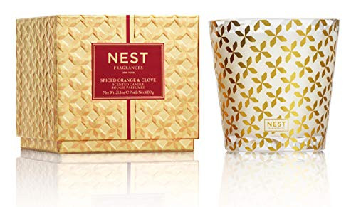 NEST Fragrances 3-Wick Candle- Spiced Orange & Clove, 21.2 oz | Amazon (US)