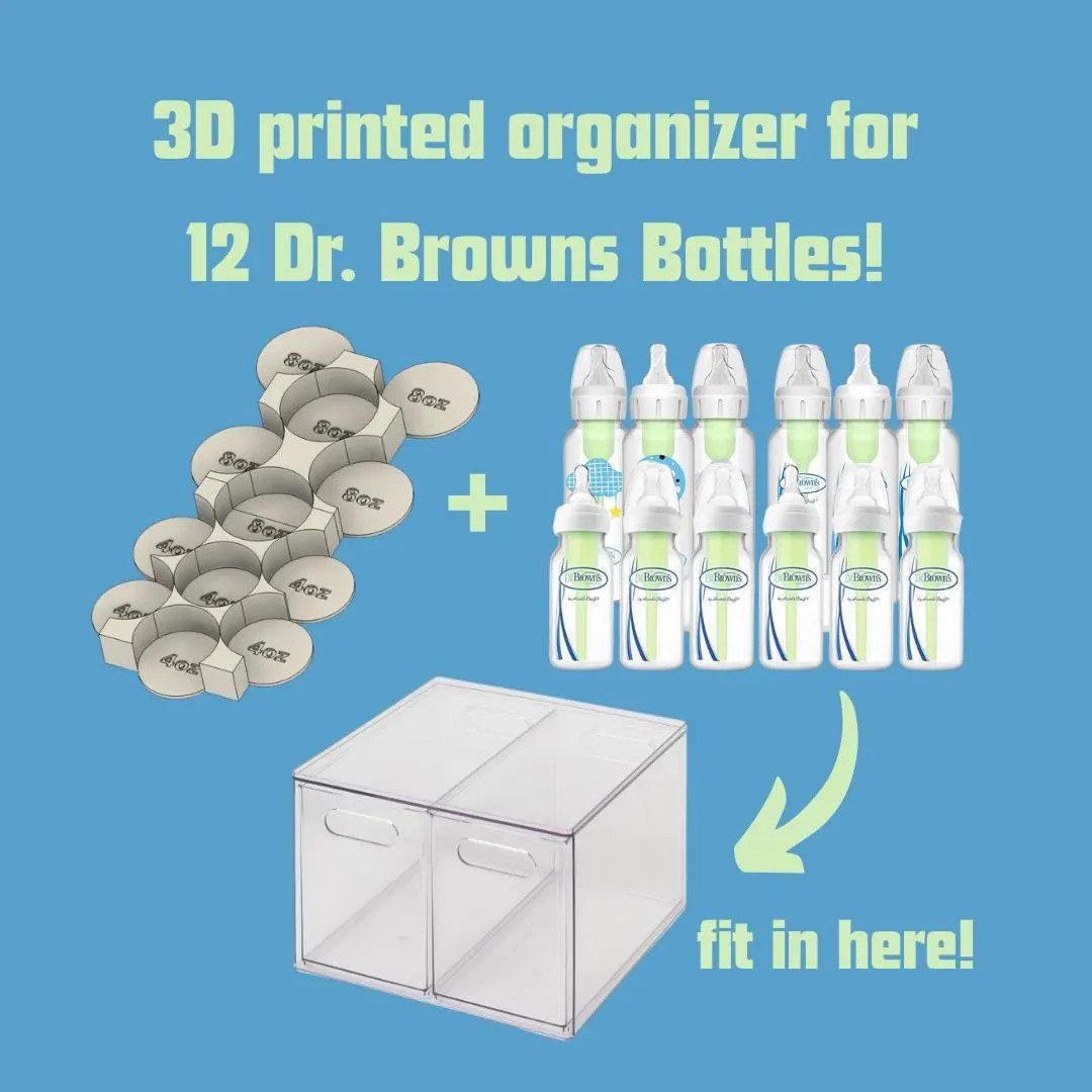 Dr. Brown's Baby Bottle Organizer for Target Bin Storage (3D Print) - Etsy | Etsy (US)