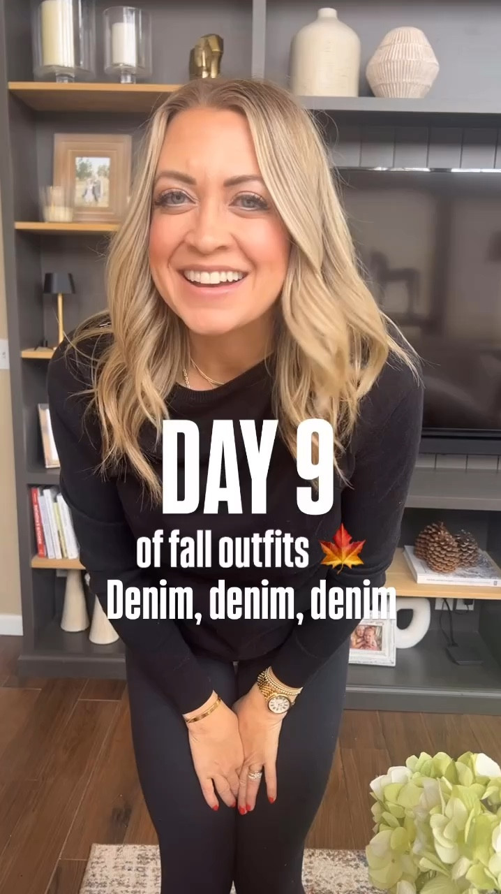 Denim in denim- let’s go  