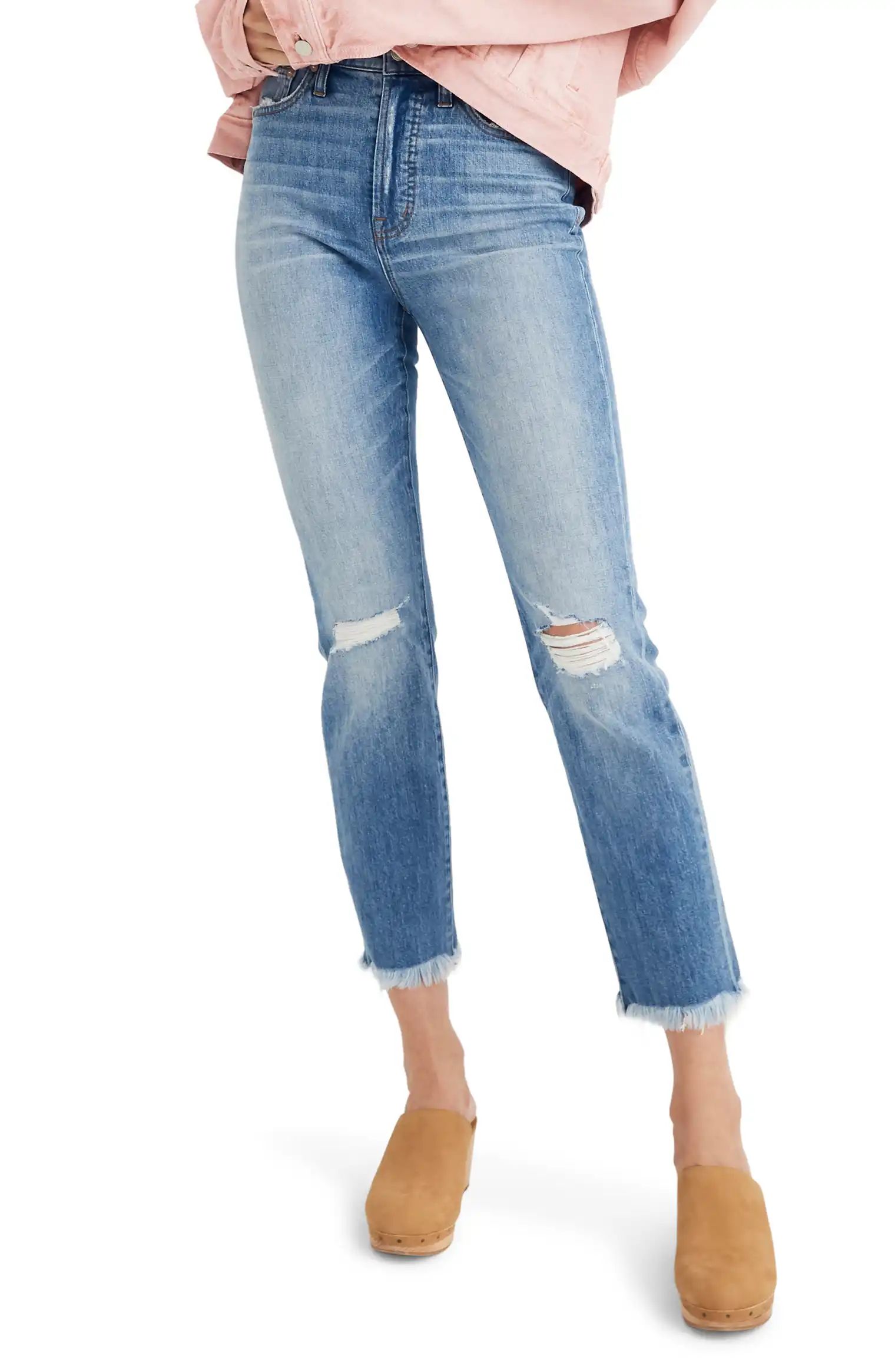 The Perfect Vintage Crop High Waist Jeans | Nordstrom