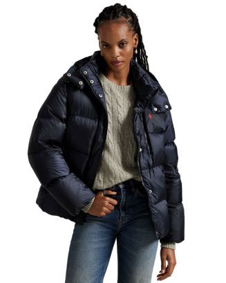 Water Repellent Quilted Down Jacket | Bloomingdale's (US)