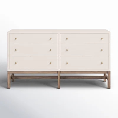 Hakana 6 Drawer Raffia Dresser | Wayfair North America