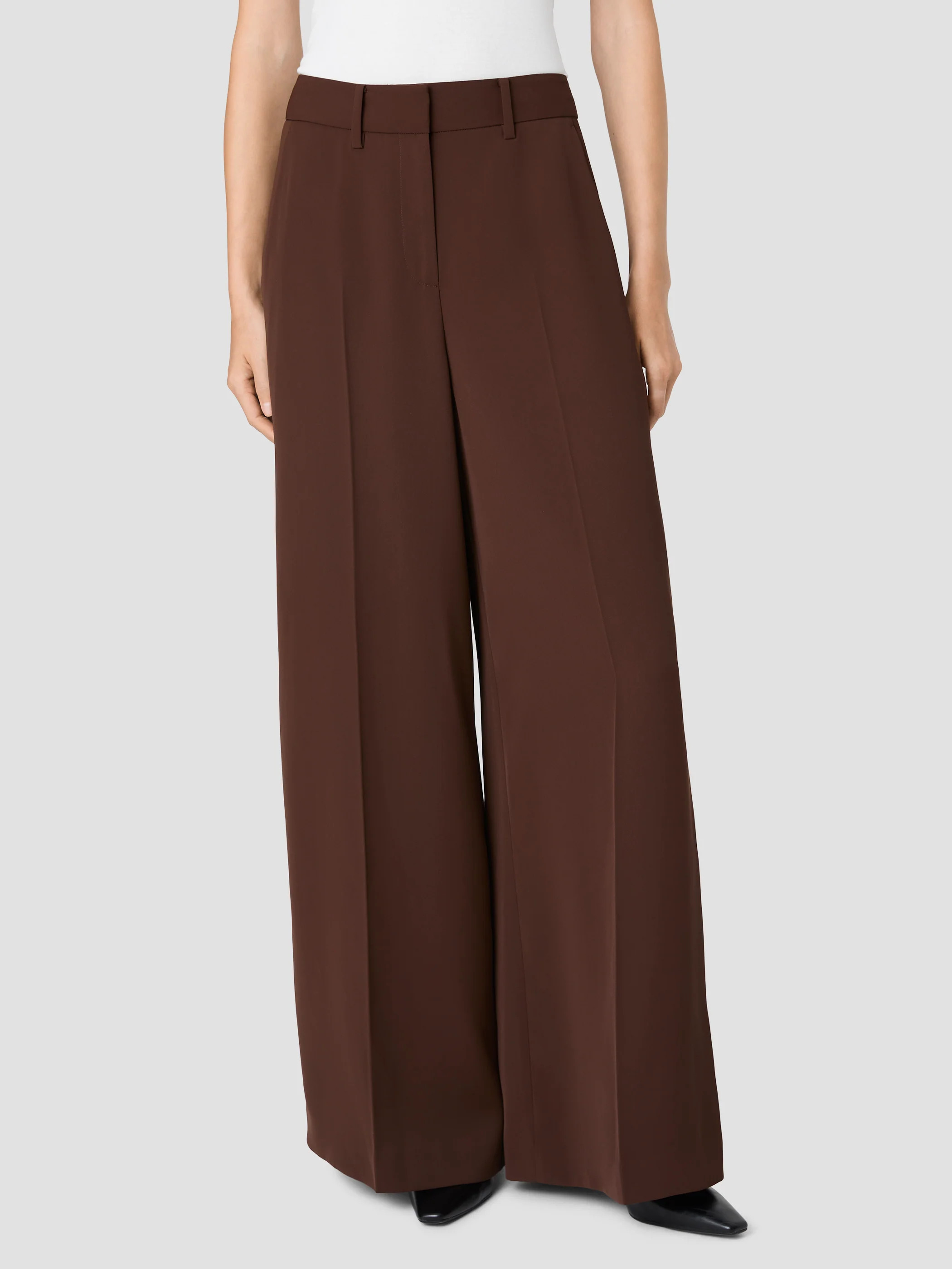 HARRY SUITING HIGH WAISTED WIDE LEG TROUSERS | French Connection (US)