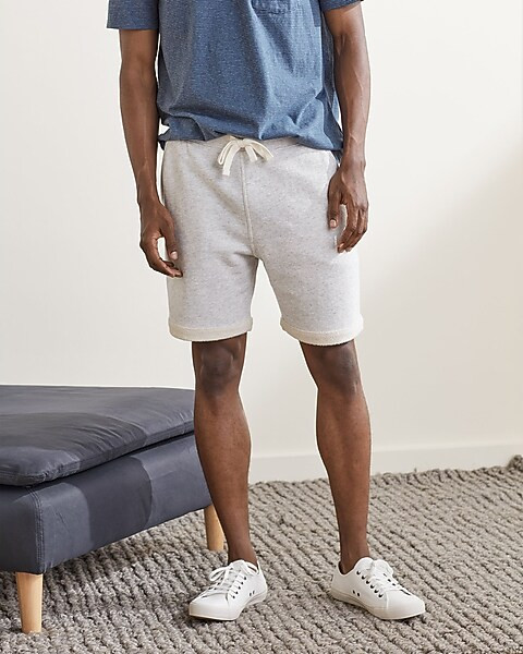 UpWest Weekend Drawstring Shorts | Express