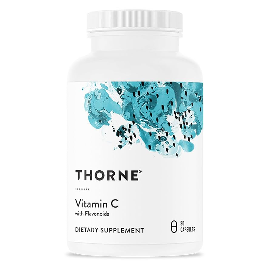 THORNE - Vitamin C - Blend of Vitamin C and Citrus Bioflavonoids from Oranges - Support Immune Sy... | Amazon (US)