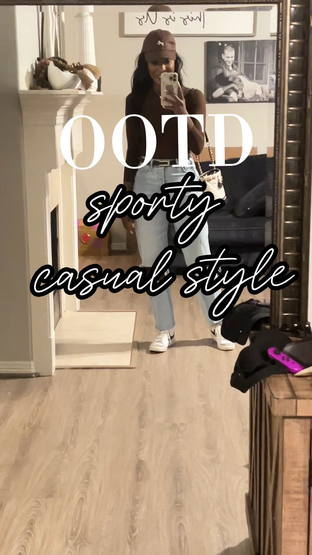 Sporty casual style - chocolate brown edition 🤎