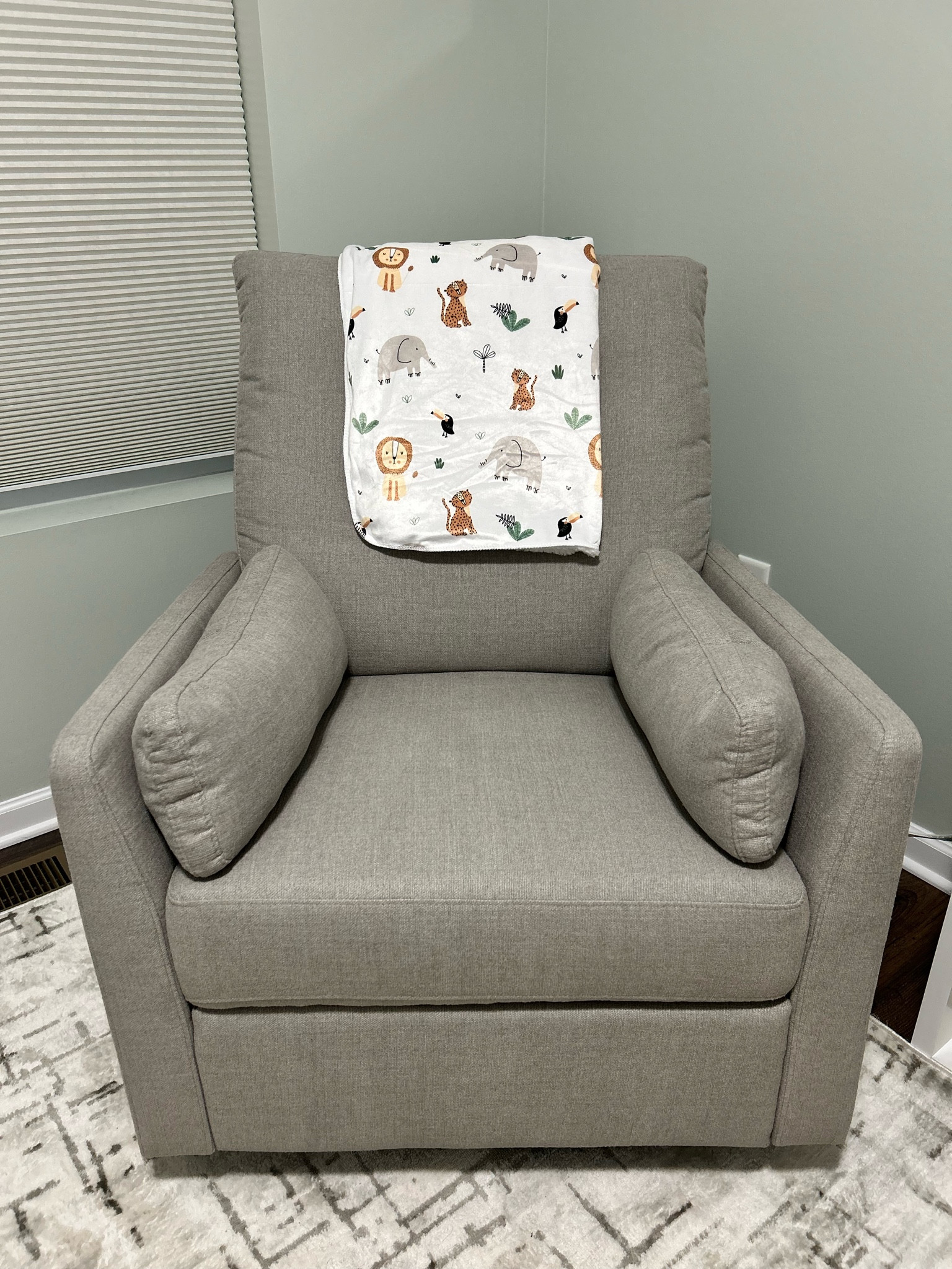 I love this comfortable rocking chair! It even has a foot rest to recline for a comfortable breastfeeding session!

#LTKBaby #LTKStyleTip #LTKKids