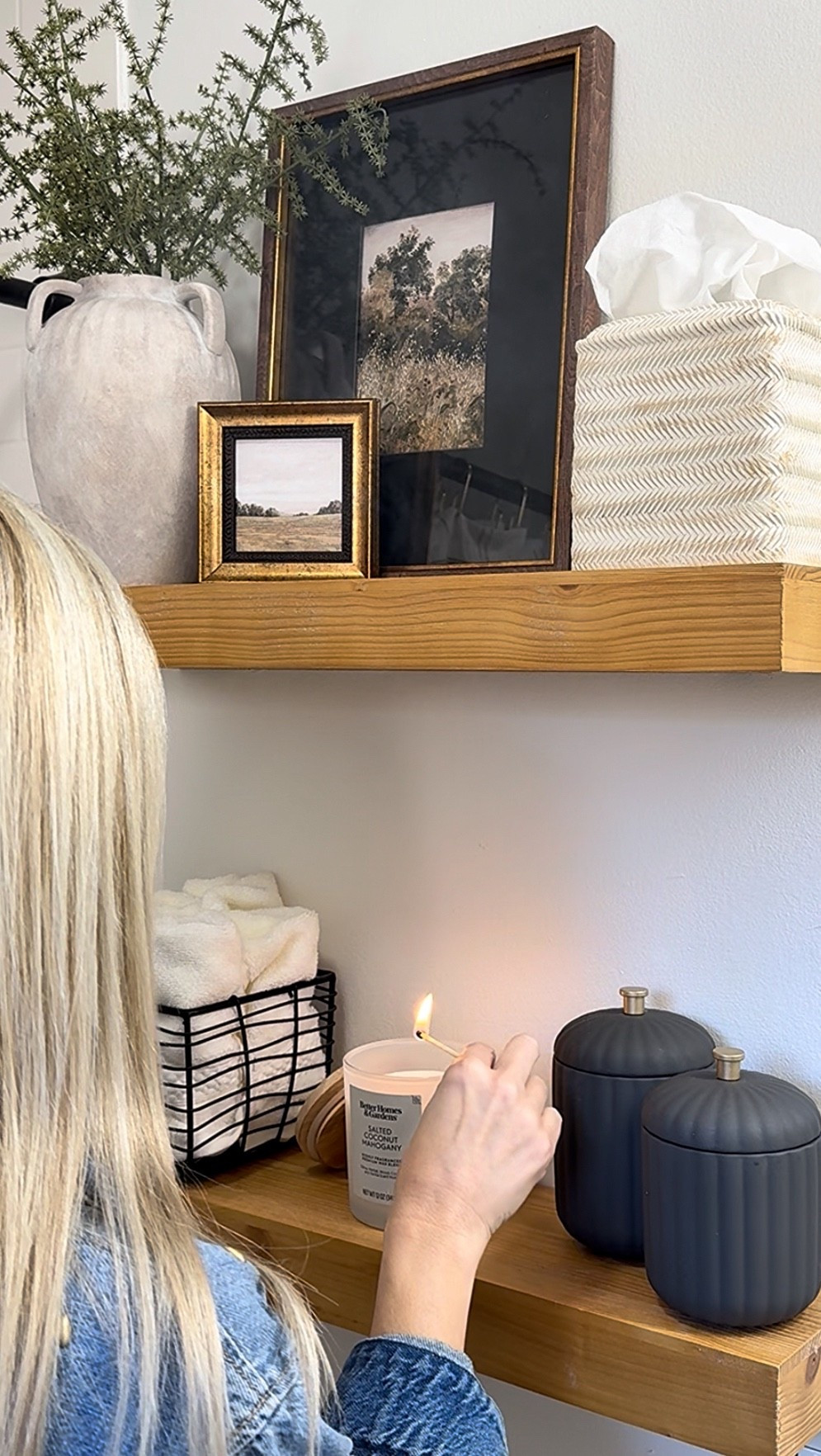 Bathroom shelves

#LTKHome