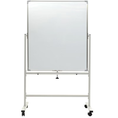 Excello Global Products 36"x42" Reversible Whiteboard on Wheels (White Frame) | Target
