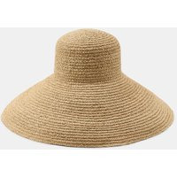 Zara - 100% Raffia Hat - Light Beige - S - Woman | Zara UK
