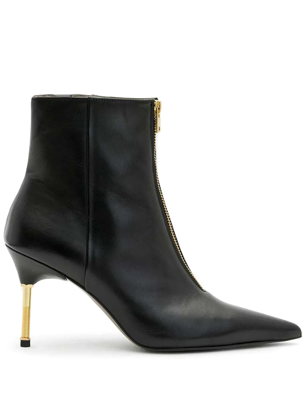 AllSaints Leather Boots  | Black | FARFETCH RO | Farfetch Global