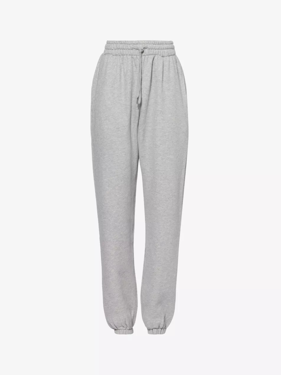 Vanessa tapered-leg high-rise cotton-jersey jogging bottoms | Selfridges