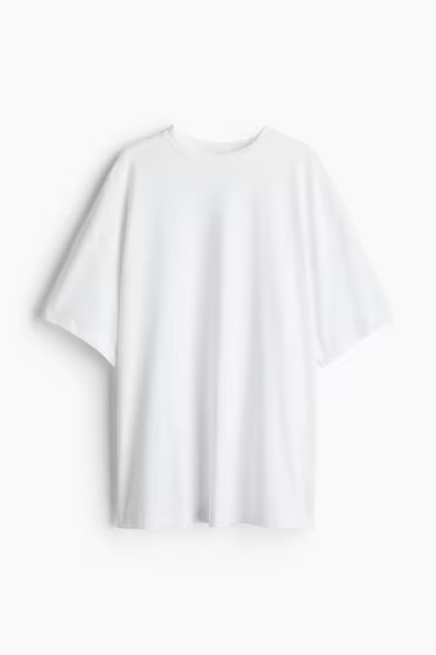 H & M - Oversized T-shirt - White | H&M (US + CA)