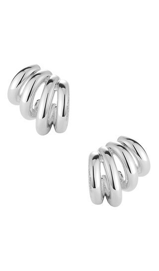 Jenny Bird Monroe Earrings in Metallic Silver. | Revolve Clothing (Global)