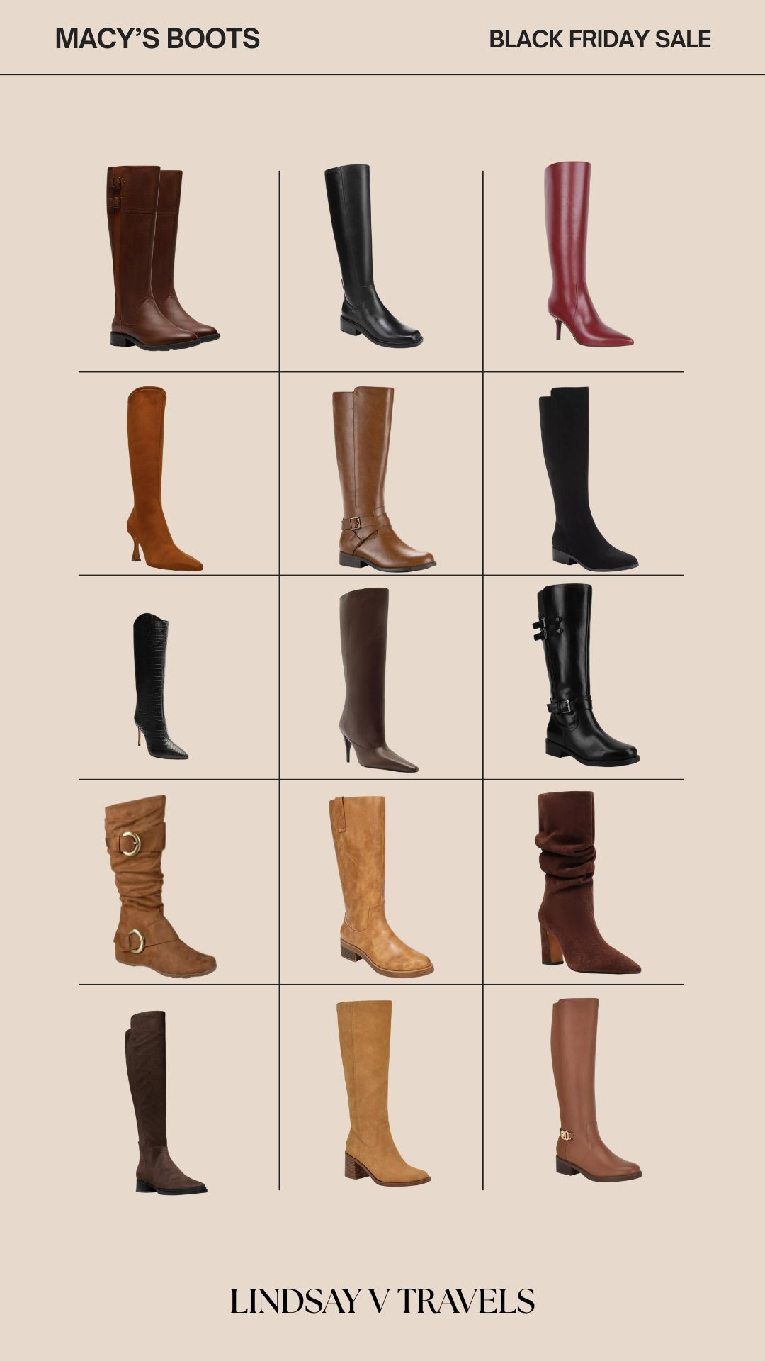 Tall boots, tall confidence 🤎✨ Grab these Macy’s Black Friday steals while they last! 

 

#LTKCyberWeek #LTKGiftGuide #LTKHoliday