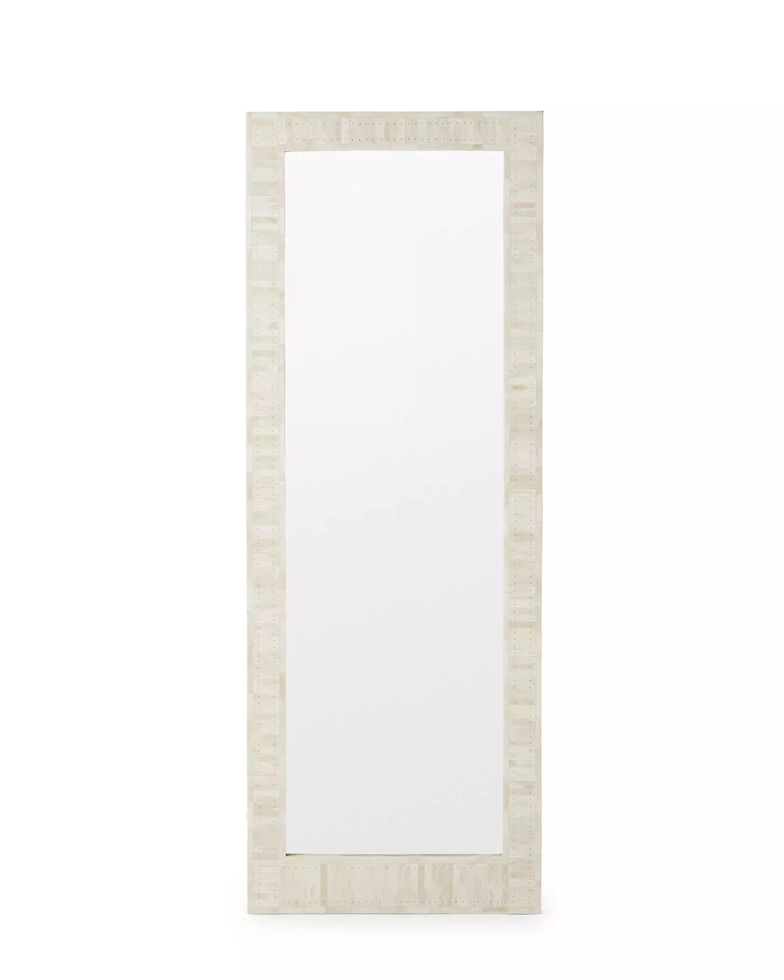 Cyprus Bone Inlay Floor Mirror | Serena and Lily