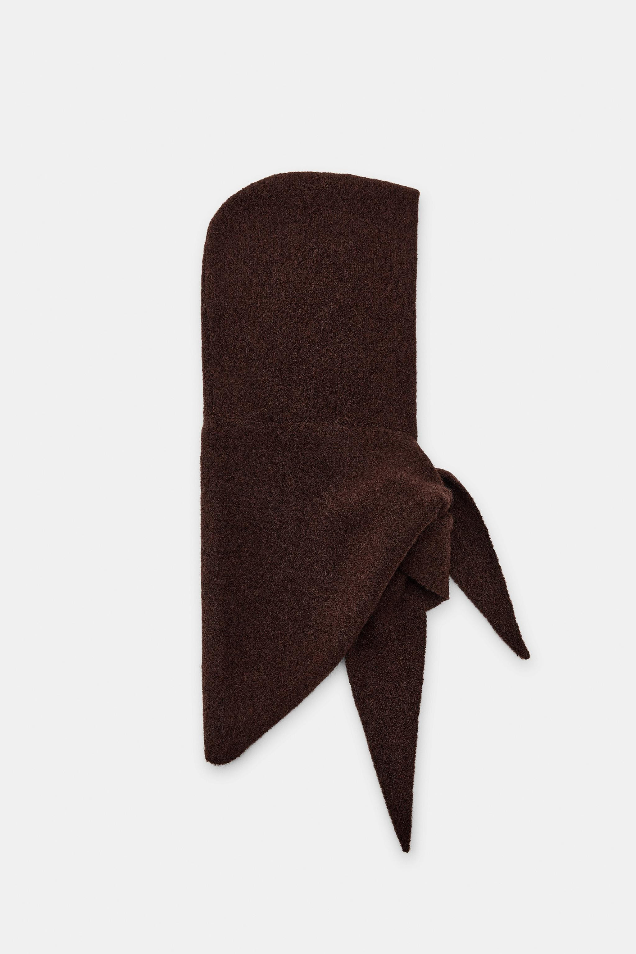 BANDANA KNIT HOODIE | Zara UK