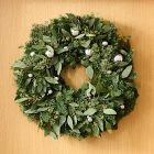 Dried Wreath w/ Ornaments | West Elm (US)