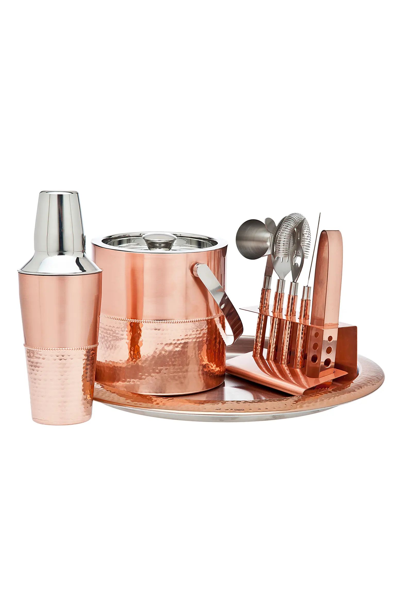 9-Piece Copper Finish Bar Set | Nordstrom
