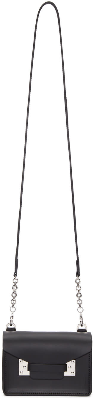 Sophie Hulme Black Nano Milner Shoulder Bag | SSENSE