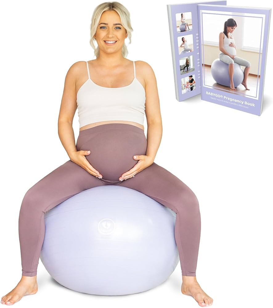 BABYGO® Birthing Ball for Pregnancy & Labor + Our Award Winning Book - Exercise, Birth & Recover... | Amazon (US)