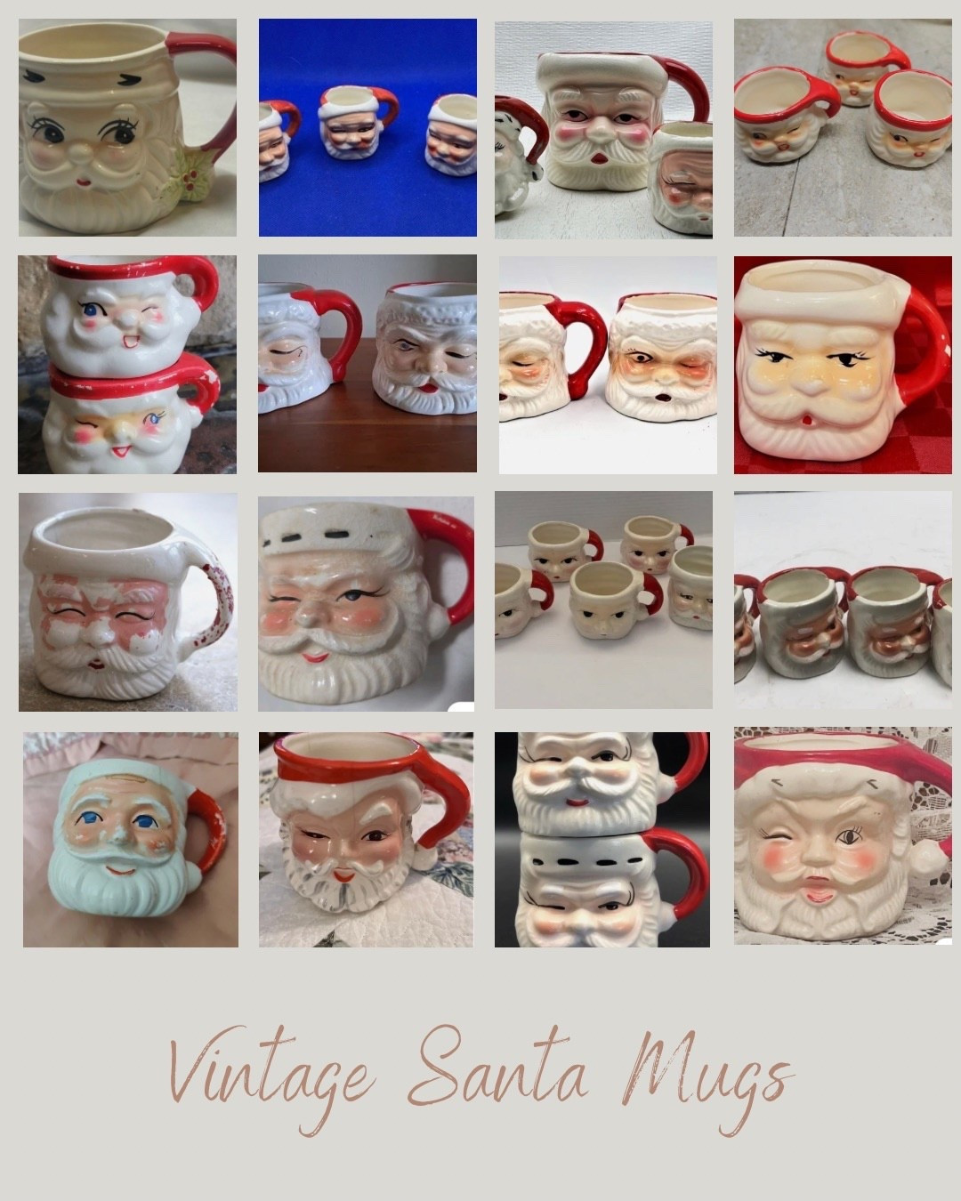 Here are some more amazing vintage Santa mugs😍😍 seriously I just love them all. These are vintage and they won’t last long!

#farmhousechristmas #santamugs #militarywife #christmasdecorating #vintagechristmas

#LTKGiftGuide #LTKHoliday #LTKSeasonal
