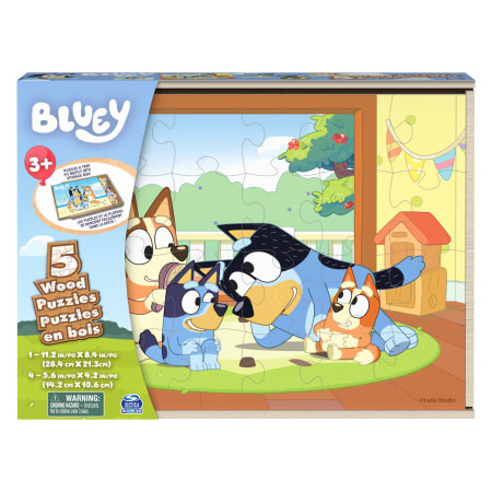 Bluey™ Wood Puzzles 5-Count | Five Below