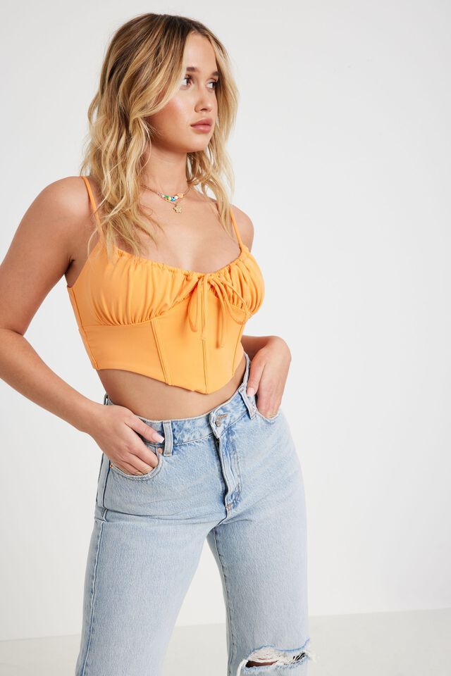 Whitney Bustier Tank | Garage Clothing