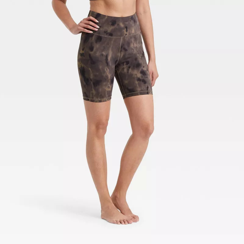 Women's High-Rise Spray Dye Bike Shorts 7" - JoyLab™ | Target
