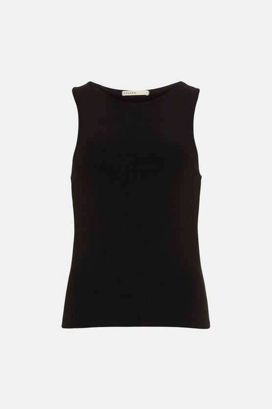 Premium Slinky Jersey Racer Vest | Oasis UK & IE 