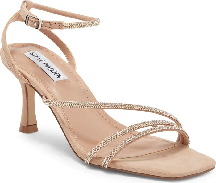 Steve Madden Meggie Crystal Ankle Strap Sandal (Women) | Nordstromrack | Nordstrom Rack