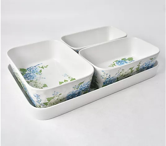 Make Your Selection: Temp-tations 4-Piece Nesting Bakeware Set | QVC