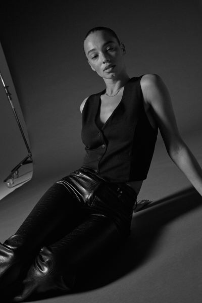 Suit Vest - Black - Ladies | H&M US | H&M (US + CA)