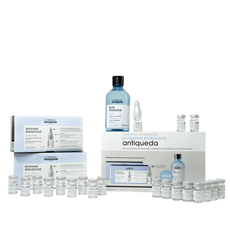 L'Oréal Professionnel Aminexil Advanced + Shampoo Pure Resource
            
                 - ... | Beleza Na Web (BR)