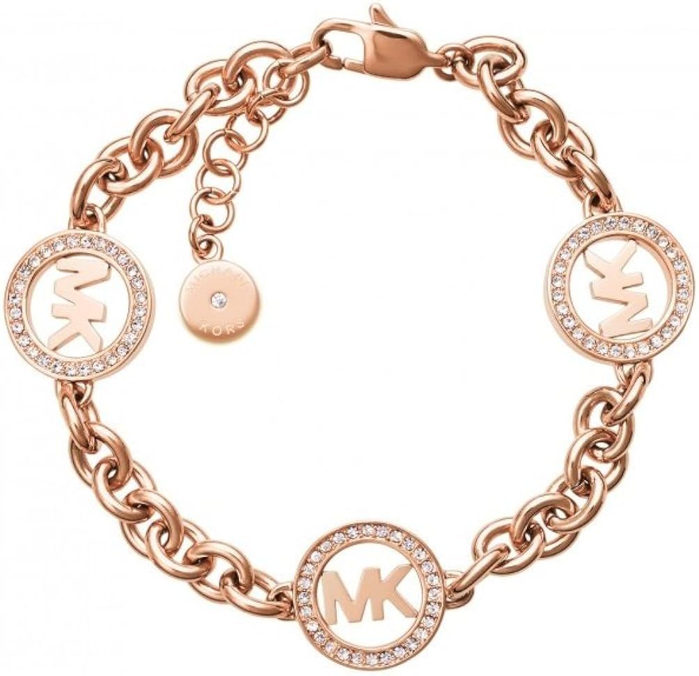 Michael Kors Rose Gold-Tone Chain Bracelet (Model: MKJ4731791) | Amazon (US)
