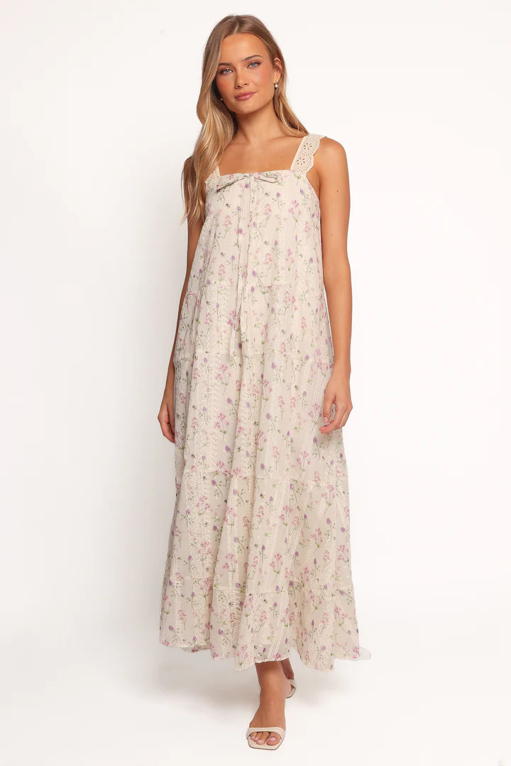 Caroline Maxi Dress - Pink Floral | Petal & Pup (US)